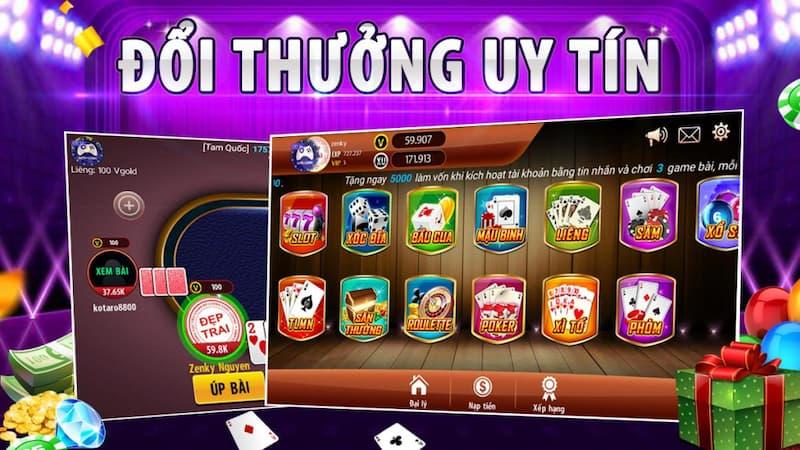 những game bài đổi thưởng uy tín Miso88